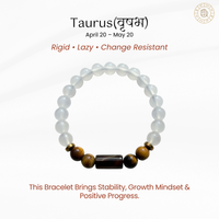 Taurus Zodiac Bracelet – Bracelet for Stability, Success & Emotional Balance