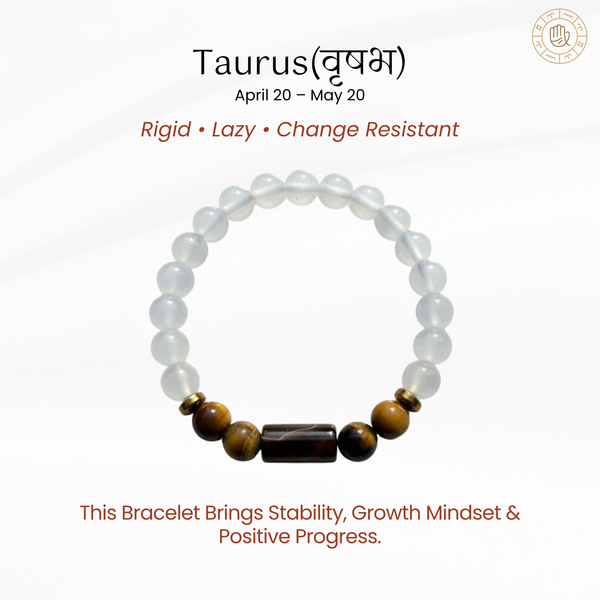 Taurus Zodiac Bracelet – Bracelet for Stability, Success & Emotional Balance