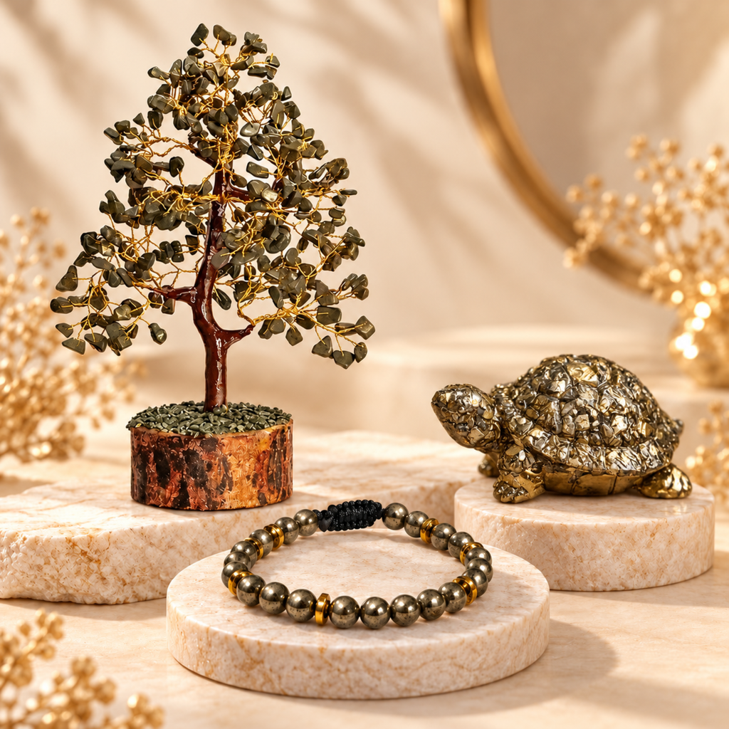 Pyrite Wealth & Money Attraction Combo