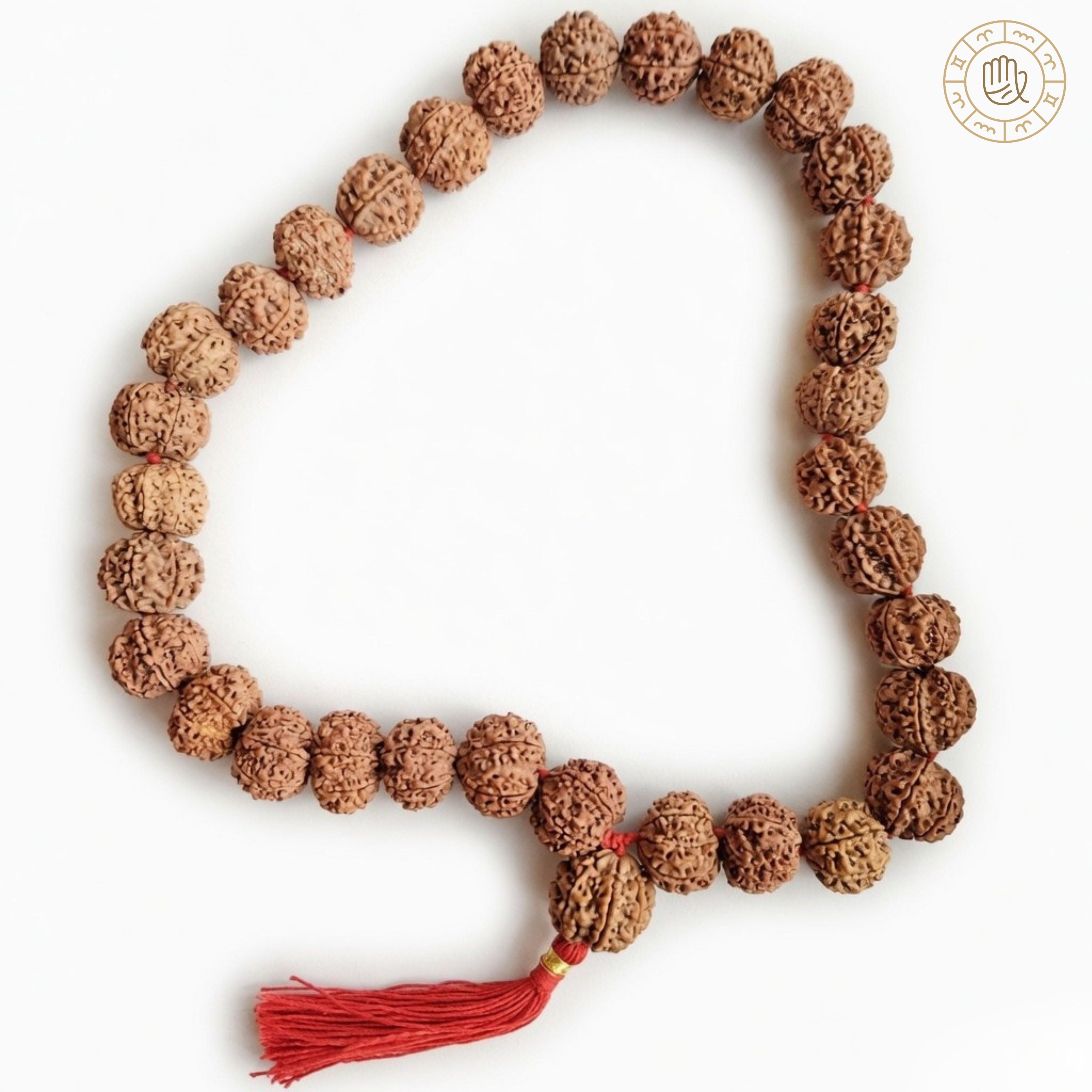 Natural 7 Mukhi Rudraksha Mala (Nepal Origin)