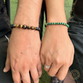 Power Shift Pair – Malachite, Onyx & Tiger Eye Energy Bracelet