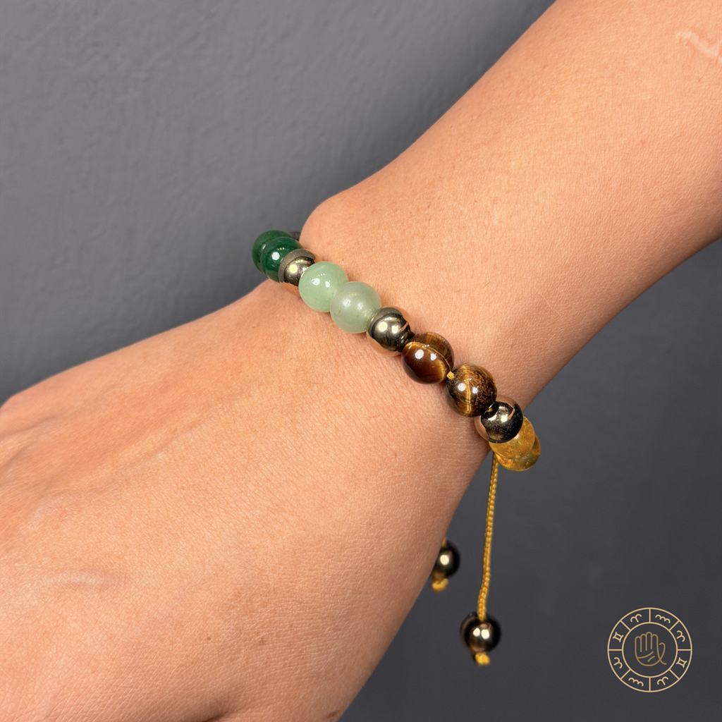 Dhan Yog Adjustable Bracelet for Wealth, Prosperity & Positive Energy | Mahakal Siddh