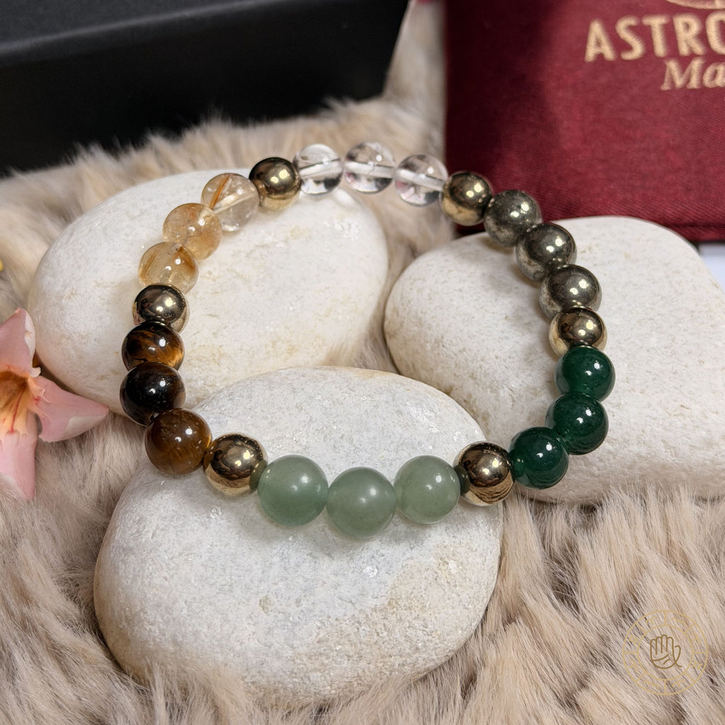 Dhan Yog Stretchable Bracelet for Wealth, Success & Abundance | Mahakal Siddh