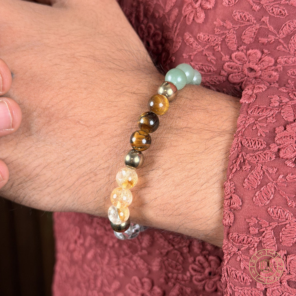 Dhan Yog Stretchable Bracelet for Wealth, Success & Abundance | Mahakal Siddh