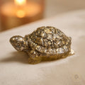 Golden Pyrite Tortoise for Wealth & Protection