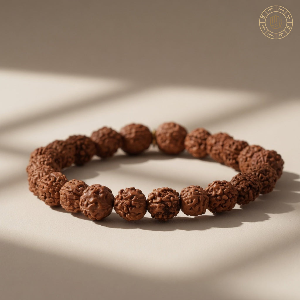 Mahakal Siddh 5 Mukhi Rudraksha Bracelet – Protection & Peace