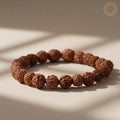 Mahakal Siddh 5 Mukhi Rudraksha Bracelet – Protection & Peace