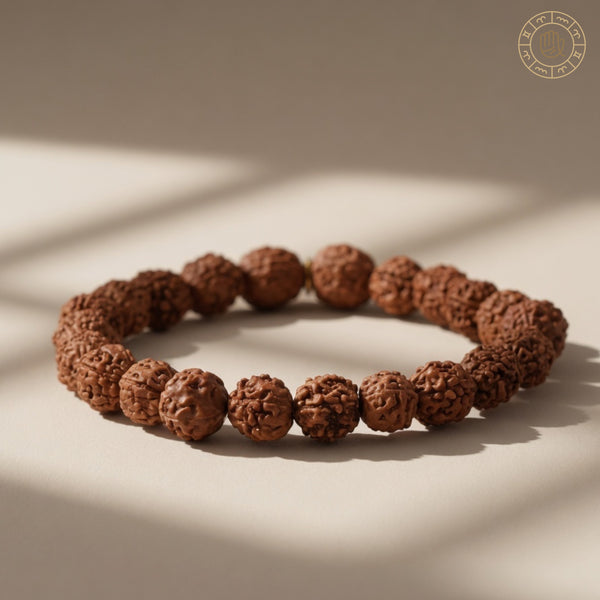 Mahakal Siddh 5 Mukhi Rudraksha Bracelet – Protection & Peace
