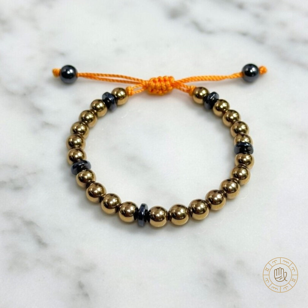 Golden Pyrite Energy Bracelet – Built for Wealth, Focus & Protection
