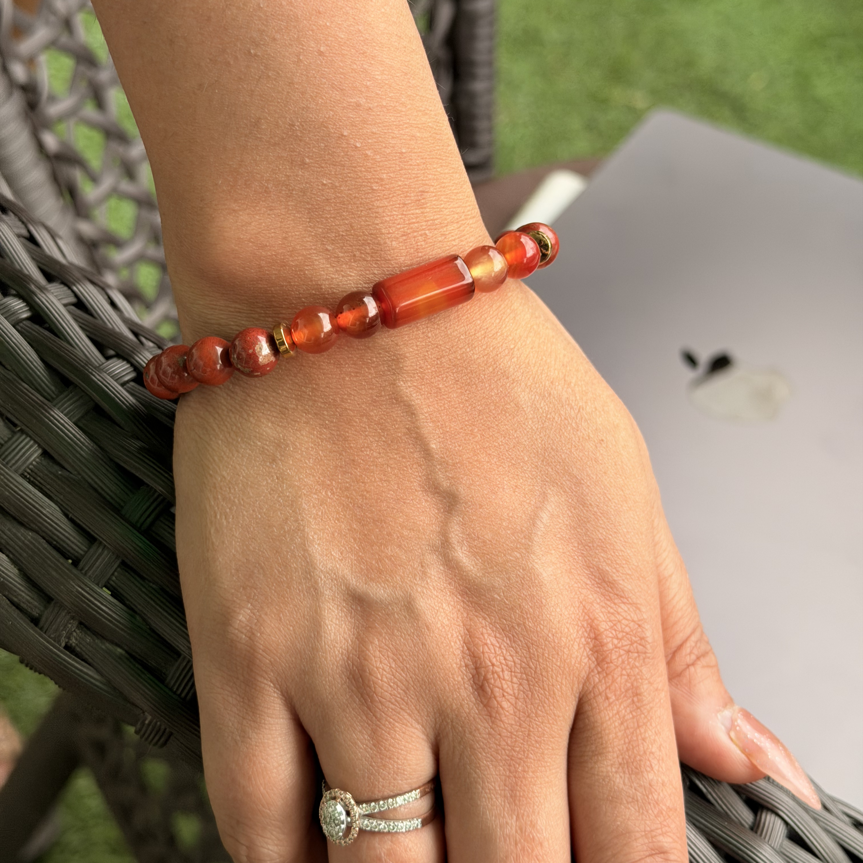 Aries Zodiac Bracelet for Confidence & Self-Control | Crystal Energy Bracelet
