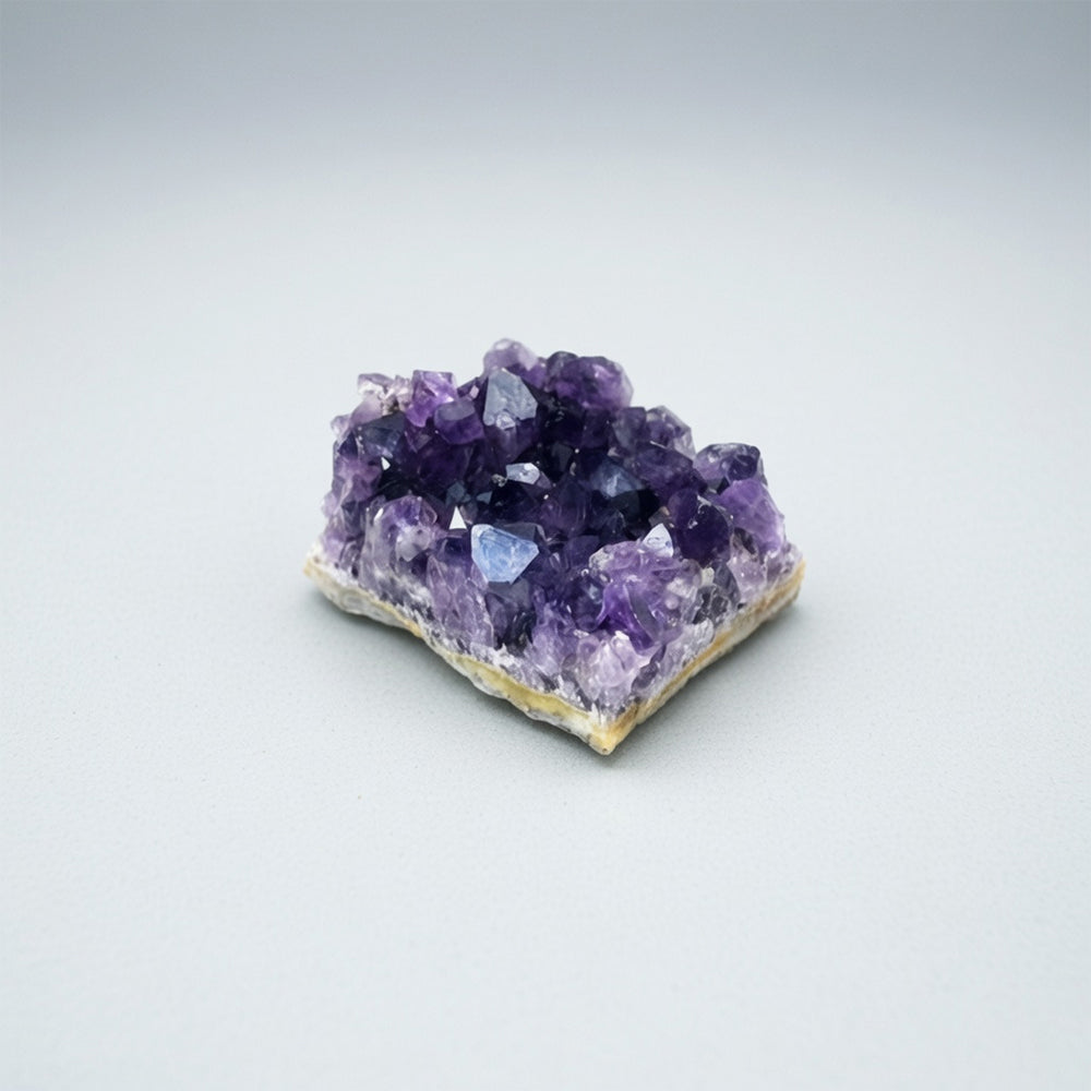 Raw Amethyst Cluster Crystal for Meditation & Stress Relief