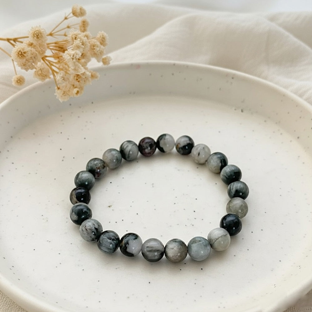 Cats Eye Natural Black Bracelet