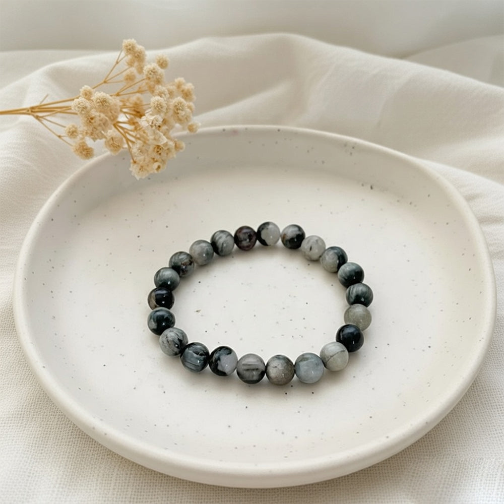 Cats Eye Natural Black Bracelet