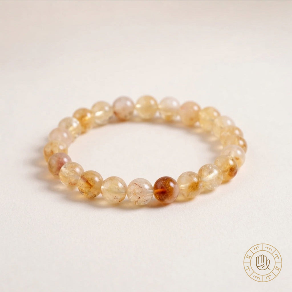 Citrine Bracelet for Confidence, Prosperity & Good Vibes
