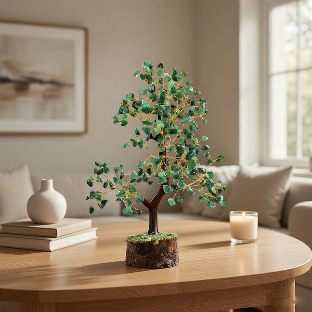 Green Aventurine Crystal Tree