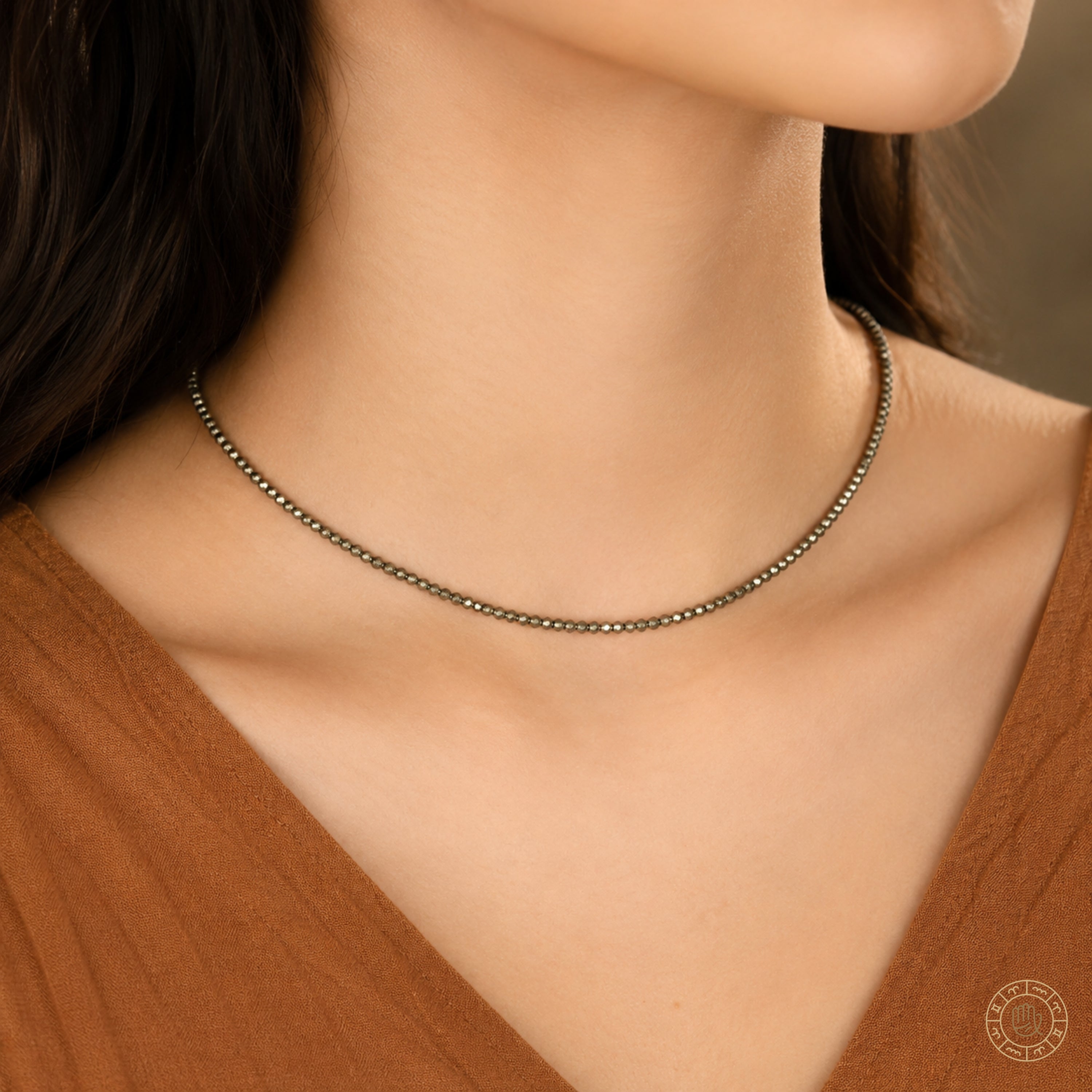 Pyrite Mala for Wealth, Protection & Positive Energy
