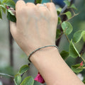 Minimal Pyrite Bracelet for Wealth & Confidence
