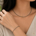 Pyrite Mala & Bracelet Combo for Wealth, Protection & Confidence