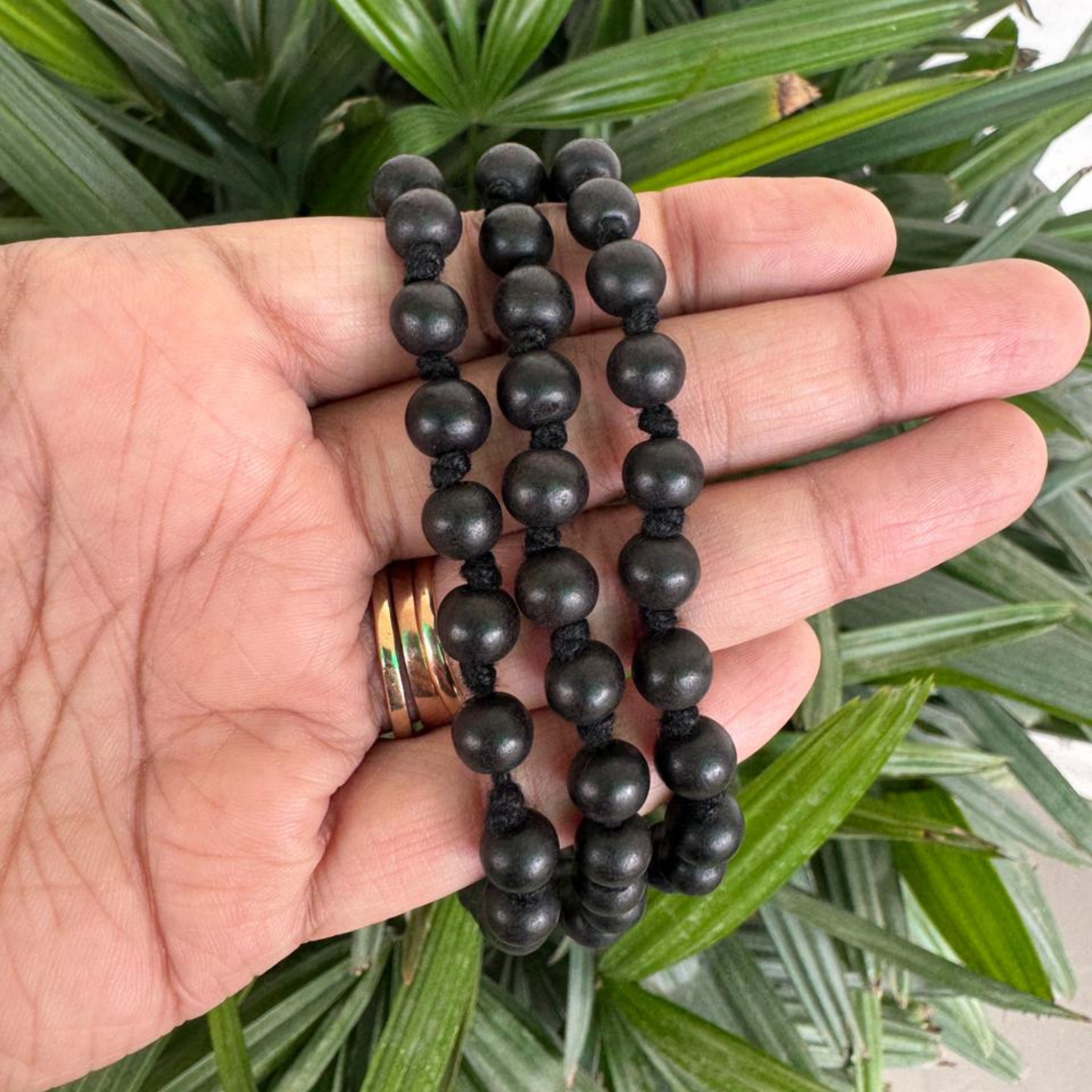 Knotted Karungali Mala for Strong Protection & Long-Lasting Use