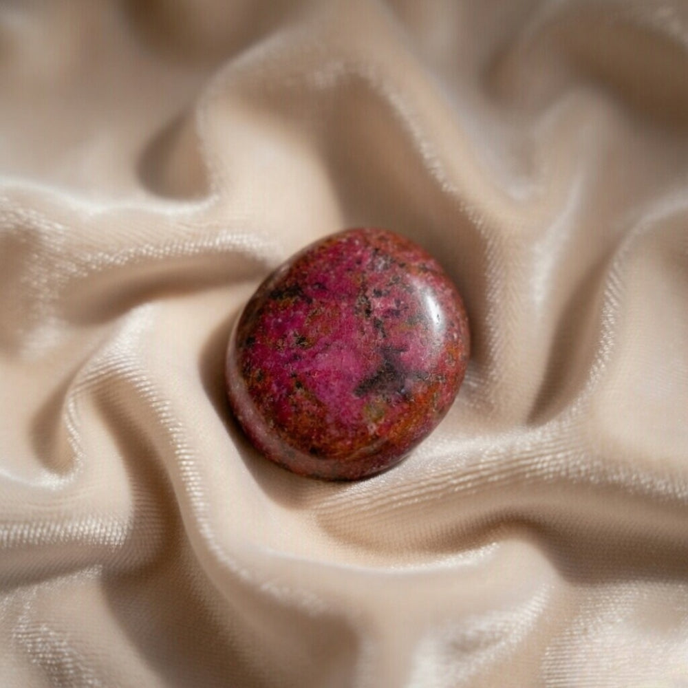 Rhodonite Tumble Stone for Emotional Healing & Balance