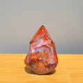 Raw Red Carnelian Crystal Cluster for Courage & Success