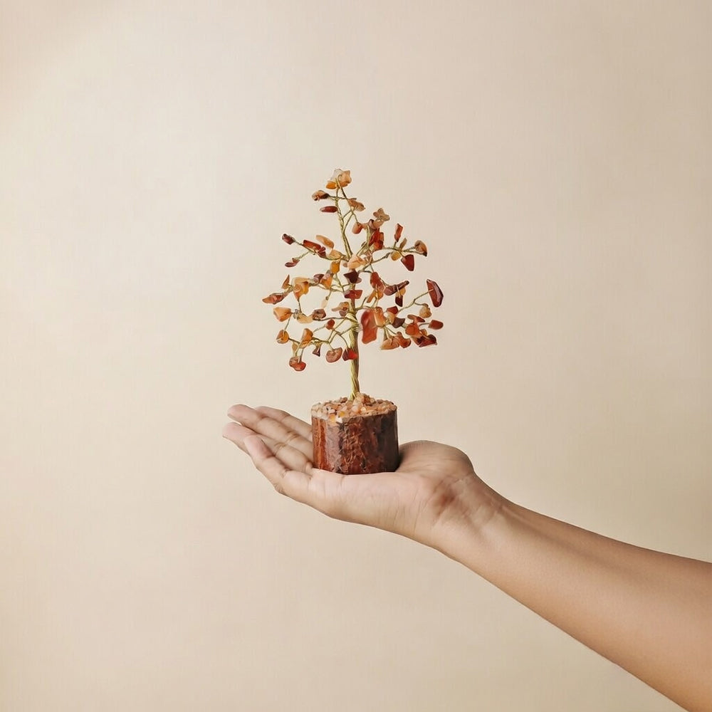 Red Carnelian Crystal Tree