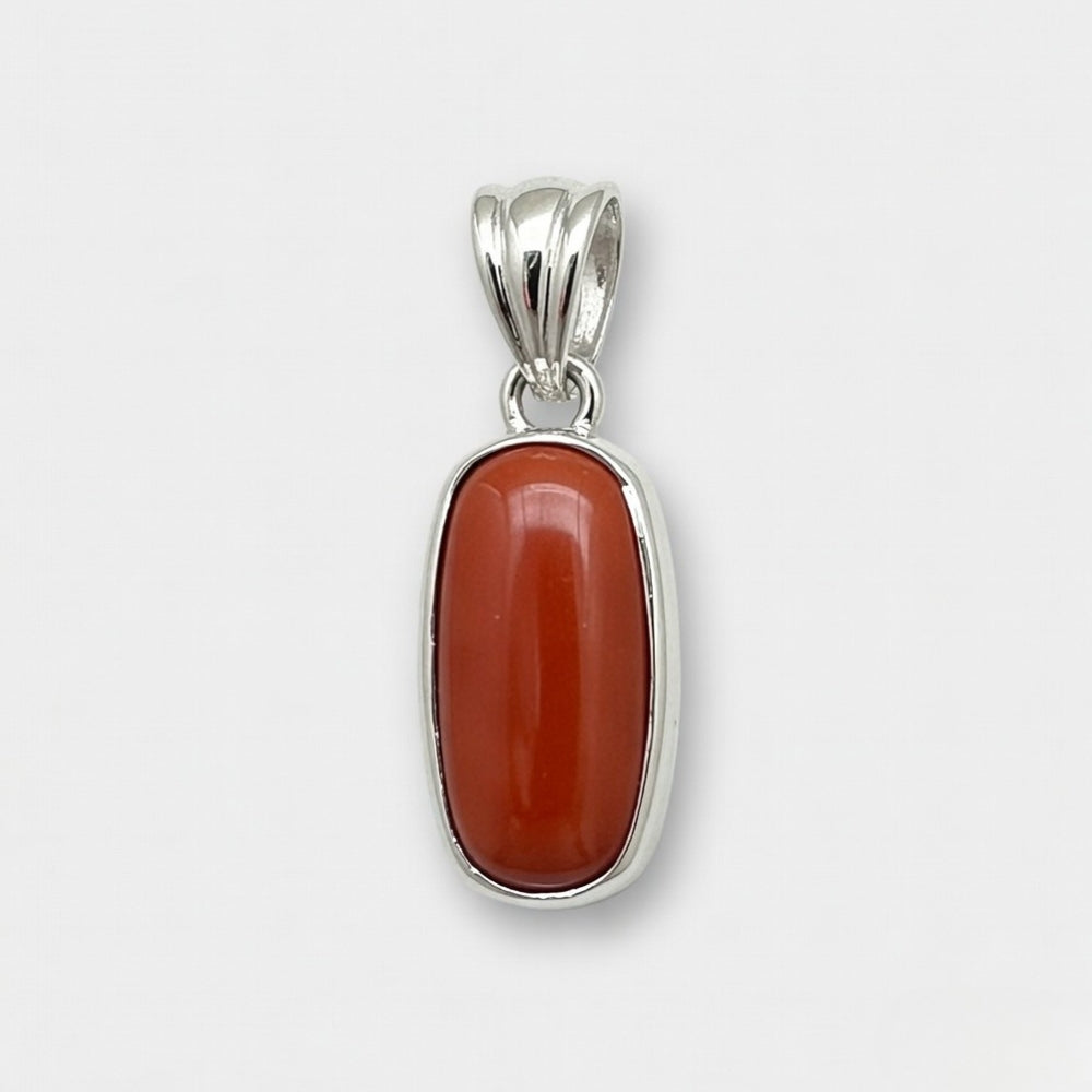 Red Coral Cylindrical (Moonga)