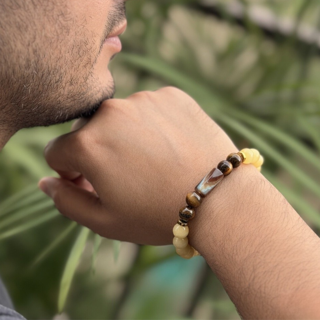 Pisces Zodiac Bracelet for Clarity & Emotional Strength