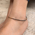 Triple Protection Anklet for Protection, Grounding & Energy Balance
