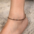 Tiger Eye Anklet for Confidence & Good Luck