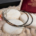 Triple Protection Crystal Anklet Pair for Positivity & Energy Shield | Healing Anklets