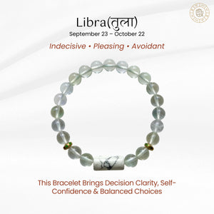 Libra Zodiac Bracelet for Decision Making & Confidence