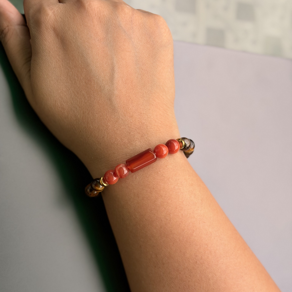 Leo Zodiac Bracelet for Confidence, Leadership & Aura | Energy Bracelet