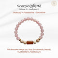 Scorpio Zodiac Bracelet for Emotional Control & Strength