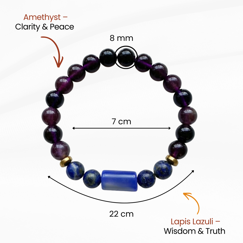 Capricorn Zodiac Bracelet for Stability & Focus