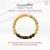 Pisces Zodiac Bracelet for Clarity & Emotional Strength