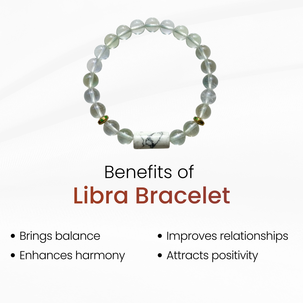 Libra Zodiac Bracelet for Decision Making & Confidence