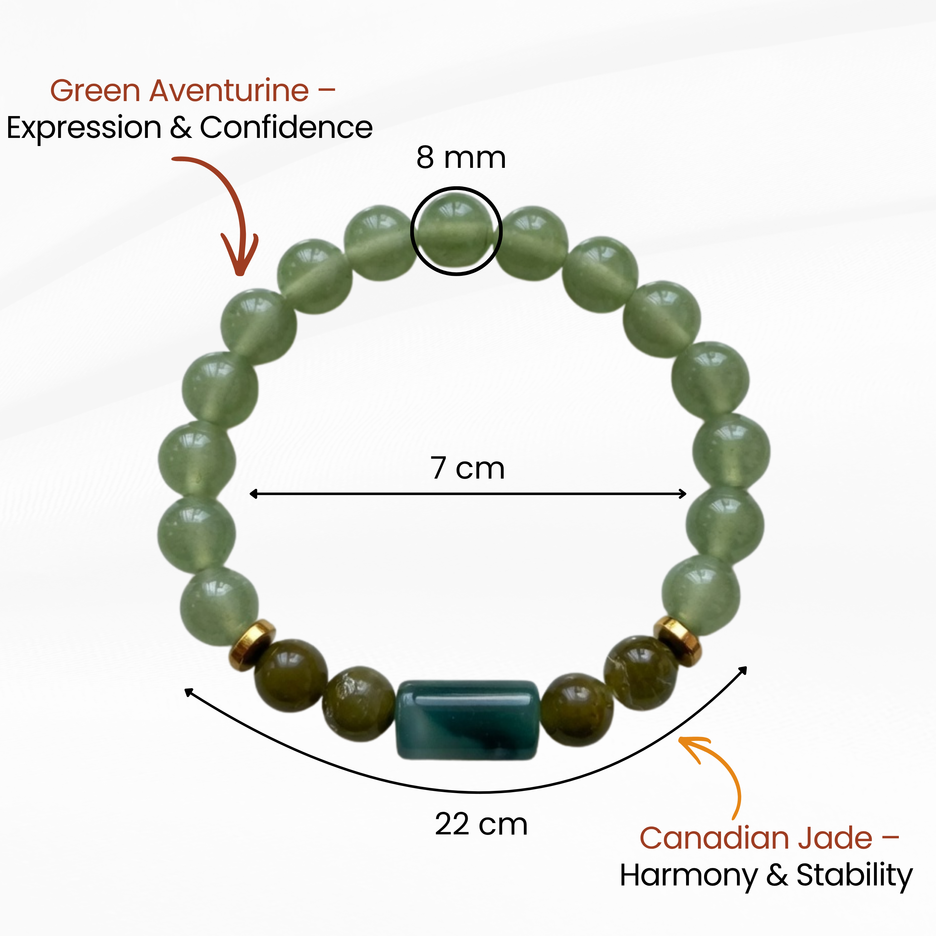 Gemini Zodiac Bracelet for Focus, Clarity & Decision Making | Crystal Bracelet