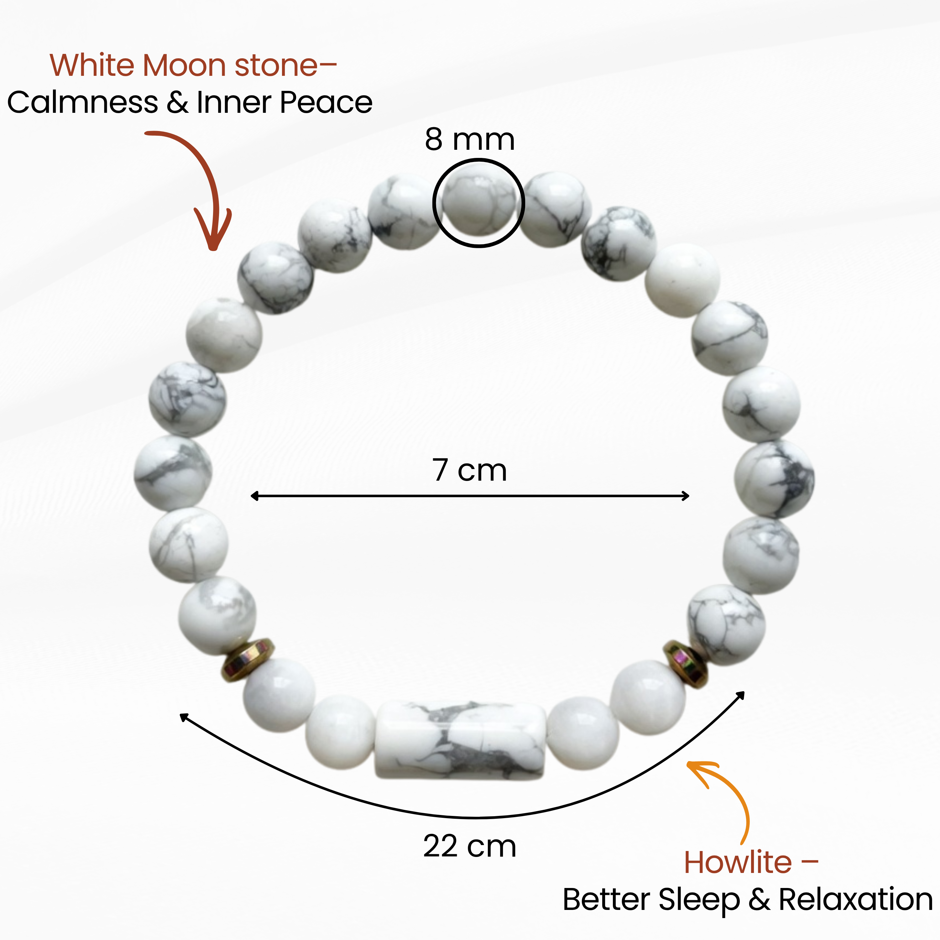 Cancer Zodiac Bracelet for Emotional Strength & Stability | Healing Bracelet