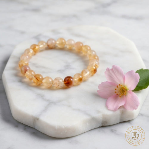 Citrine Bracelet for Confidence, Prosperity & Good Vibes